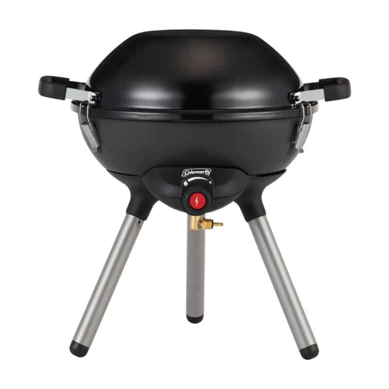 Custom Coleman 4-In-1 Portable Propane Gas Cooking System Black