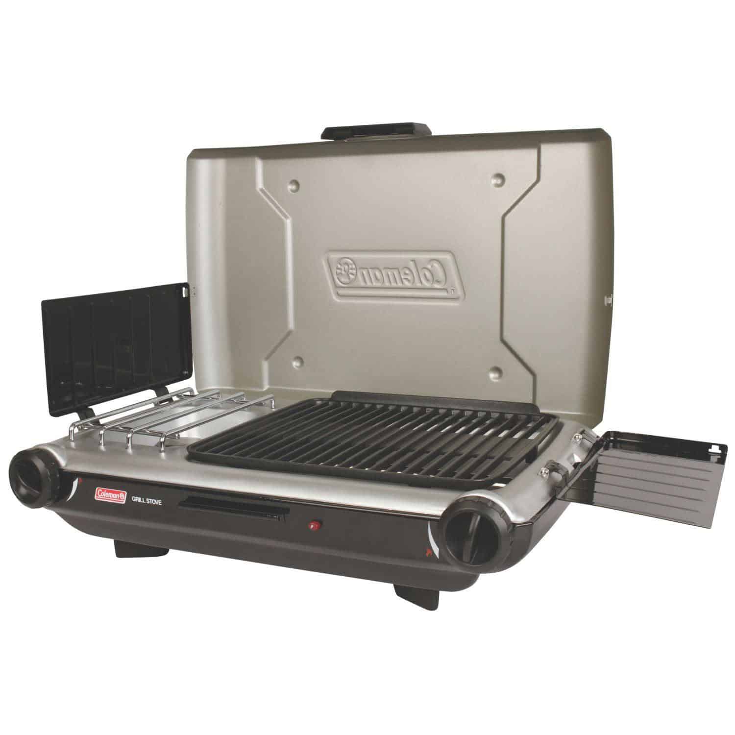 Custom Coleman Instastart Propane Grill And Stove