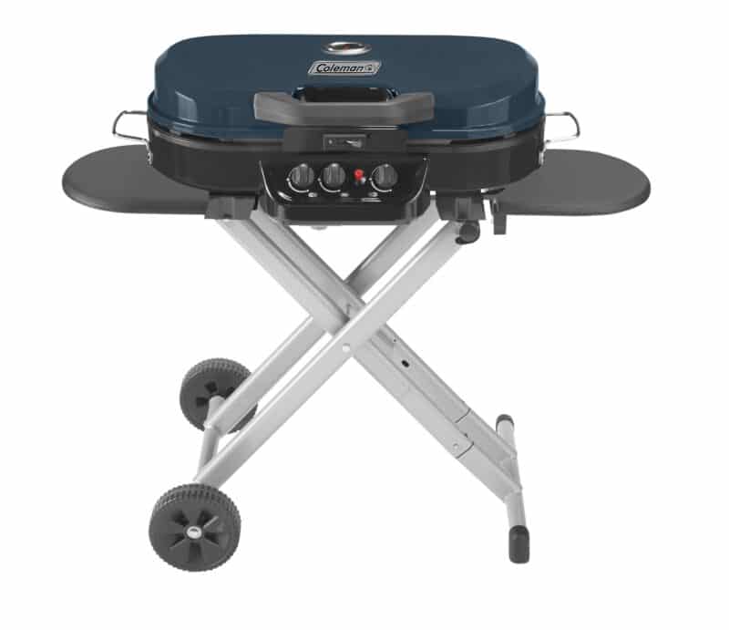 Custom Newell Brands Distribution LLC Coleman Roadtrip 285 Stand Up Grill - Blue