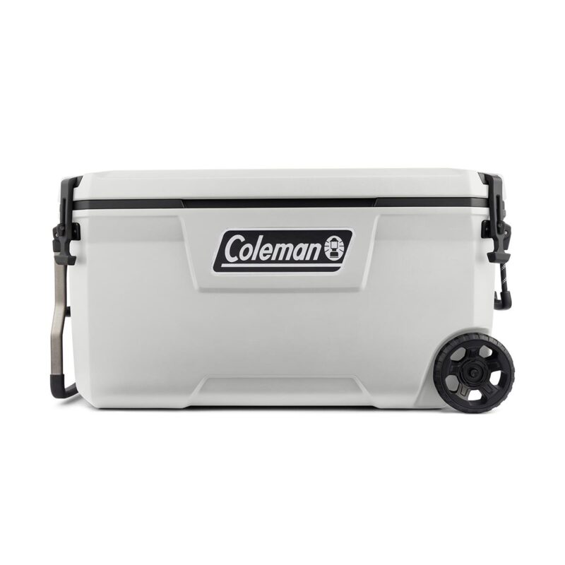 Custom Newell Brands Distribution LLC Coleman Convoy™ 100-Quart Wheeled Cooler - White