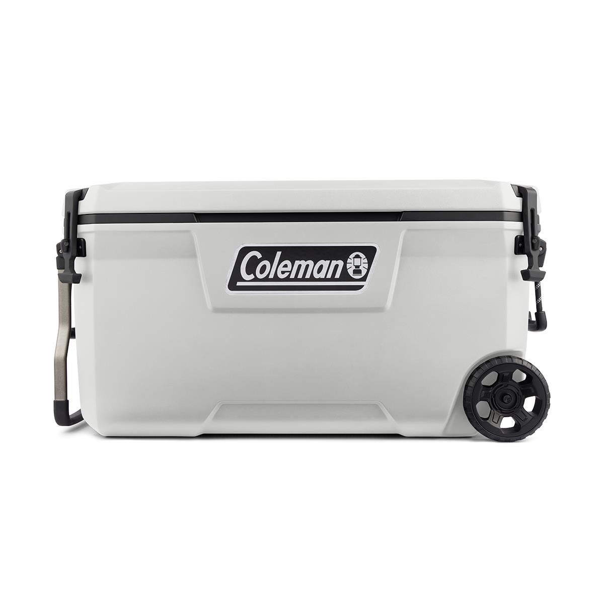 Custom Newell Brands Distribution LLC Coleman Convoy™ 100-Quart Wheeled Cooler - White