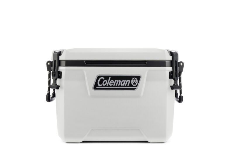Custom Newell Brands Distribution LLC Coleman Convoy™ 55-Quart Cooler - White