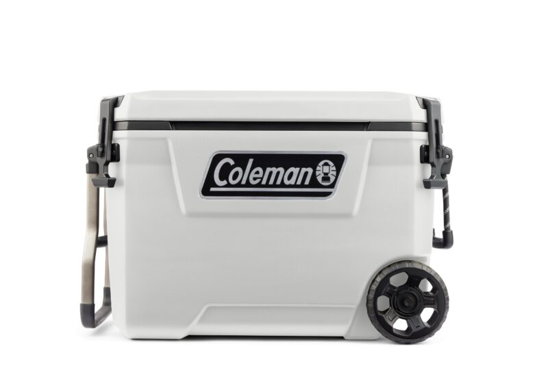 Custom Newell Brands Distribution LLC Coleman Convoy™ 65-Quart Wheeled Cooler - White