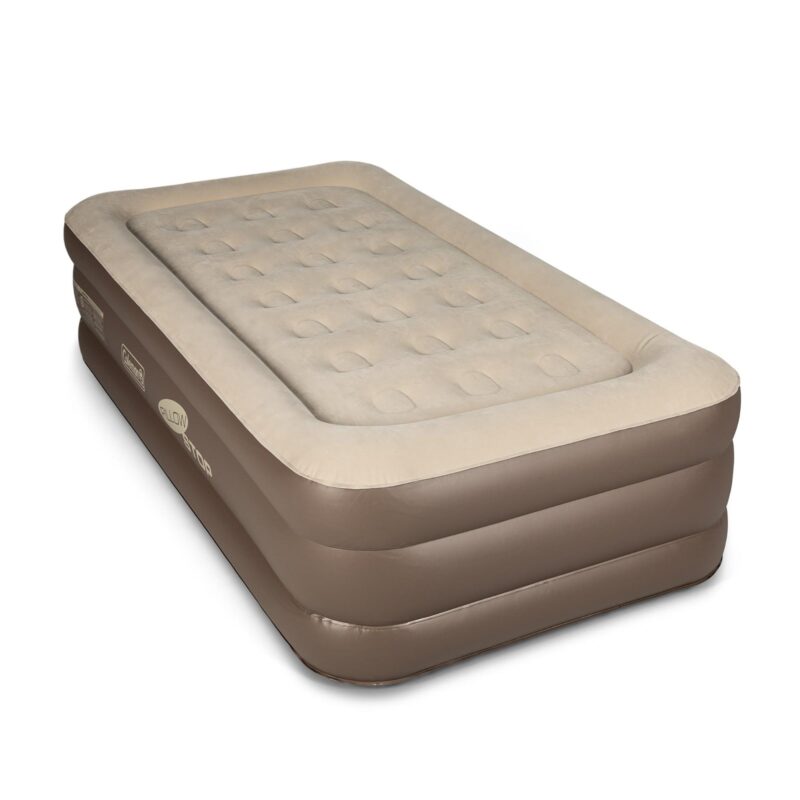 Custom Coleman Supportrest Double High Airbed W/ Pump - Twin