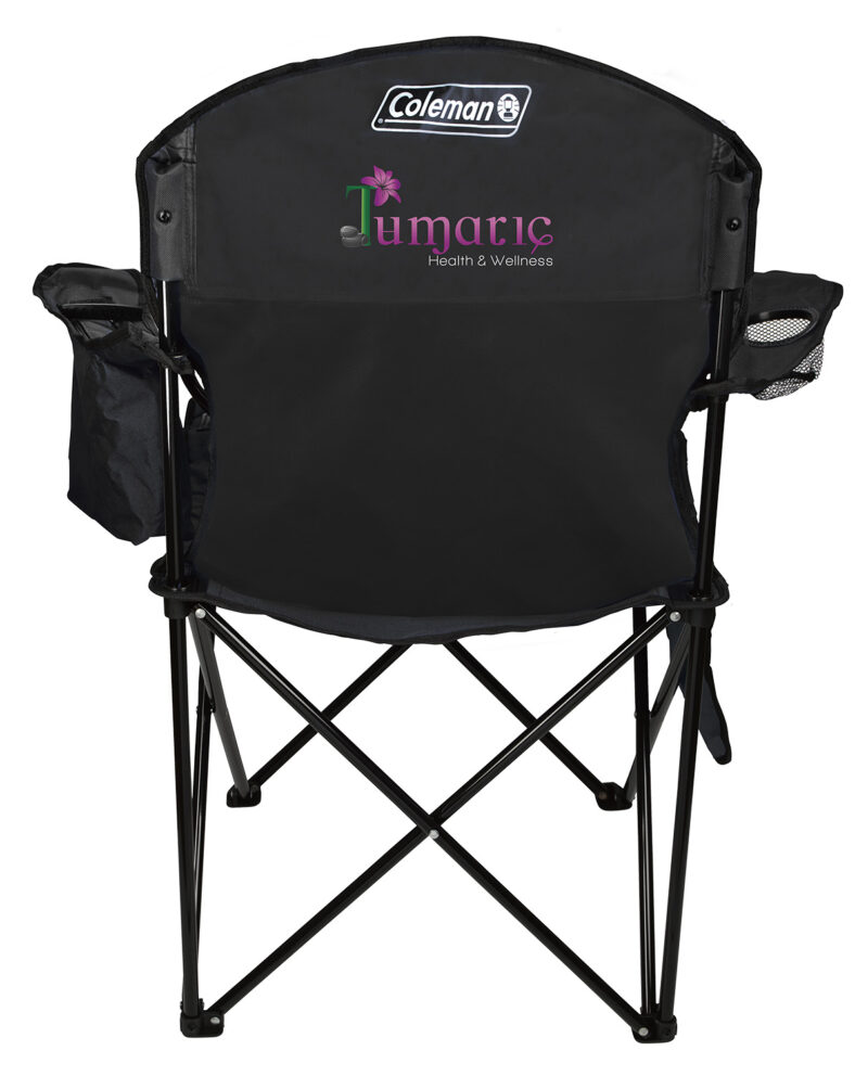 Custom Coleman® Cushioned Cooler Quad Chair - 2