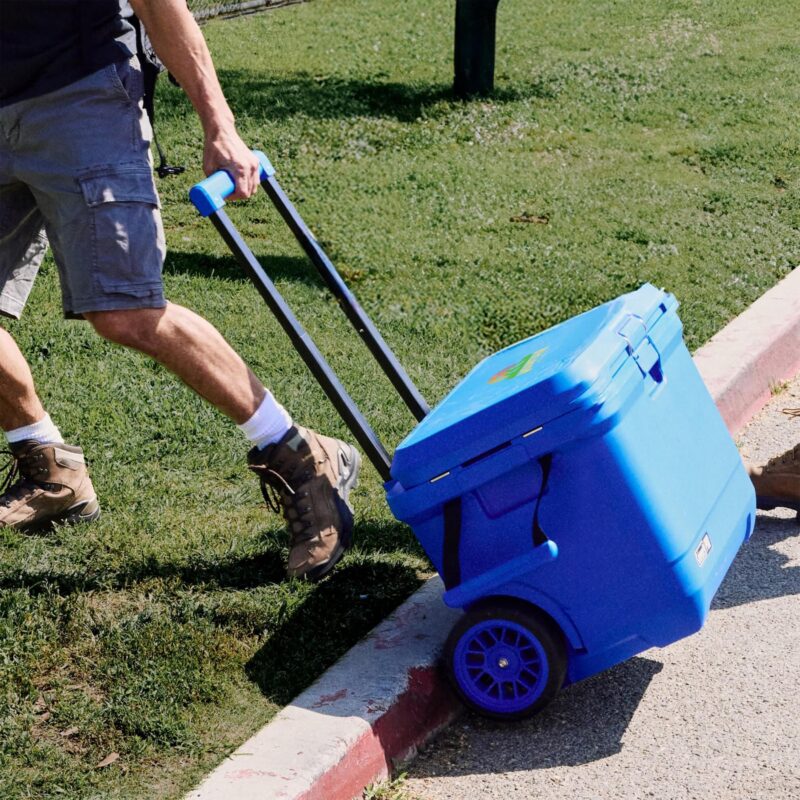 Custom Coleman® Pro Series 55-Quart Wheeled Hard Cooler - 5