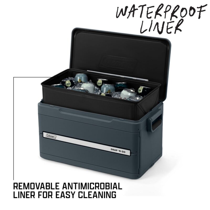 Custom Coleman® Snap-N-Go™ 55-Quart Collapsible Hard-Sided Cooler - 7